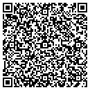 QR code with W & W Excavating contacts