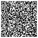 QR code with H & B Properties contacts