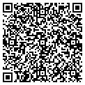 QR code with B H F contacts