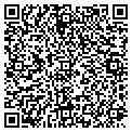 QR code with V S C contacts