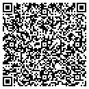 QR code with B & M Mini Storage contacts