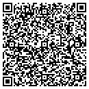 QR code with E Slaybaugh contacts