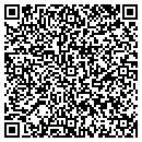 QR code with B & T Hotshot Service contacts