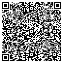 QR code with N & S Farm contacts