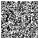 QR code with B & B's Cafe contacts
