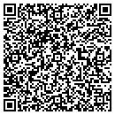 QR code with H & N Logging contacts