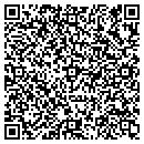 QR code with B & C Sun Control contacts