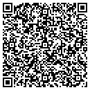 QR code with B & R Mini Storage contacts