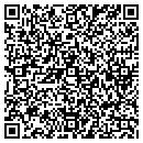QR code with V David Hocraffer contacts