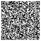 QR code with AAA Septic Drain Fields contacts