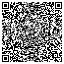 QR code with C & B Sanitary Service contacts