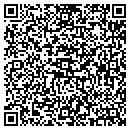 QR code with P T M Enterprises contacts