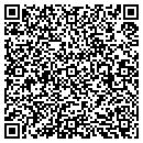 QR code with K J's Cafe contacts
