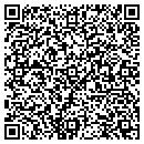 QR code with C & E Tile contacts
