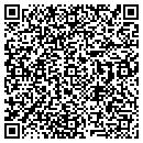 QR code with 3 Day Blinds contacts