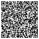 QR code with R & J Video contacts