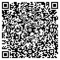 QR code with V M D & Co contacts