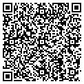 QR code with P M Pizza contacts