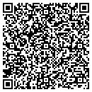 QR code with H Clark Design contacts