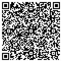 QR code with P & A Trucking contacts