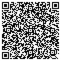 QR code with D & L Radiator contacts