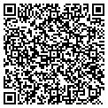 QR code with F & W Blacktop contacts