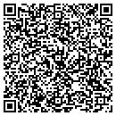 QR code with H & H Spas & Pools contacts