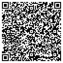 QR code with H Bortz Service contacts