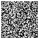 QR code with K & D Assoc contacts