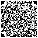 QR code with B & G Video Center contacts