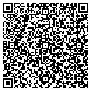 QR code with B & D Excavating contacts