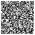 QR code with J & C contacts