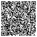 QR code with M M A contacts