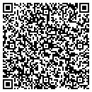 QR code with M & J Pool Service contacts