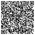 QR code with P & M Pizza contacts