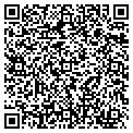 QR code with B & B Storage contacts