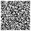 QR code with P G Concrete contacts