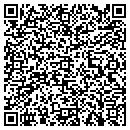 QR code with H & B Grocery contacts