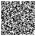 QR code with B & W Railroad contacts