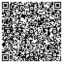 QR code with T & R Towing contacts