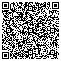 QR code with B & B Service contacts