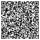 QR code with E & E Siding contacts