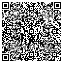 QR code with B & C Septic Service contacts