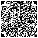 QR code with H F Hoffman contacts