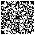 QR code with M M Security contacts