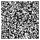 QR code with H R Dimensions contacts