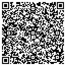 QR code with P & P Disposal contacts