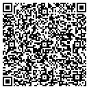 QR code with B & L Tree Trimming contacts