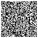 QR code with B J Graphics contacts