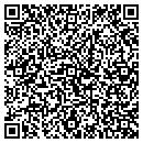 QR code with H Colussy Garage contacts